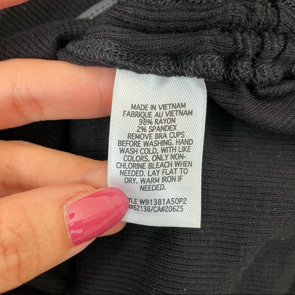 Guess Black Halter Neck Mini Dress | Size L - Picture 9 of 9